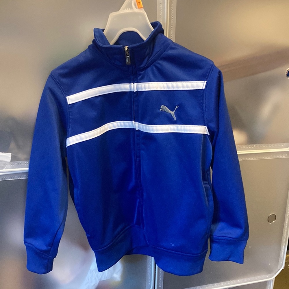 Puma Boys Sport Lifestyle Warmup Jacket